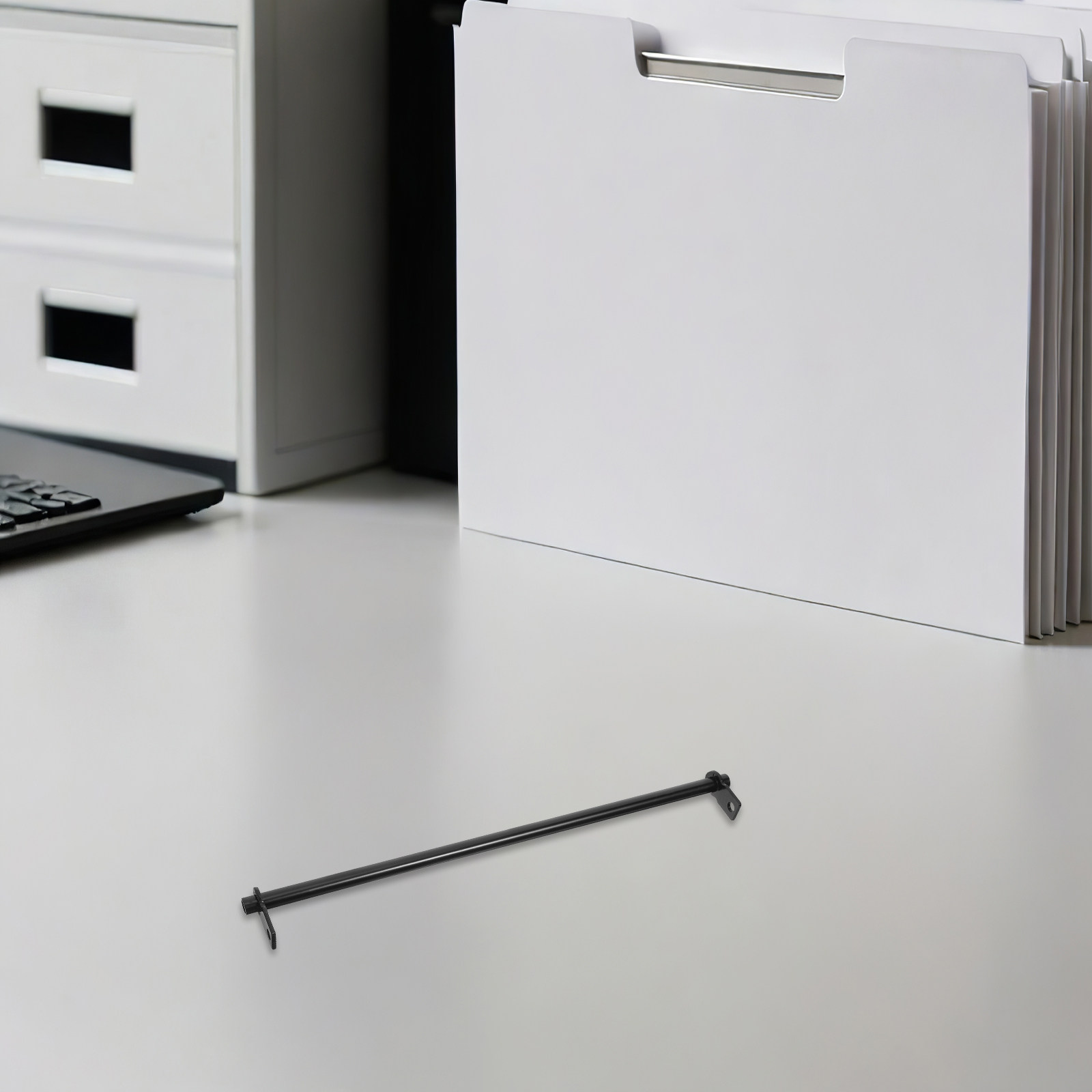 File Cabinet Drawer - 5Pcs Hanging File Folder Double-End Metal