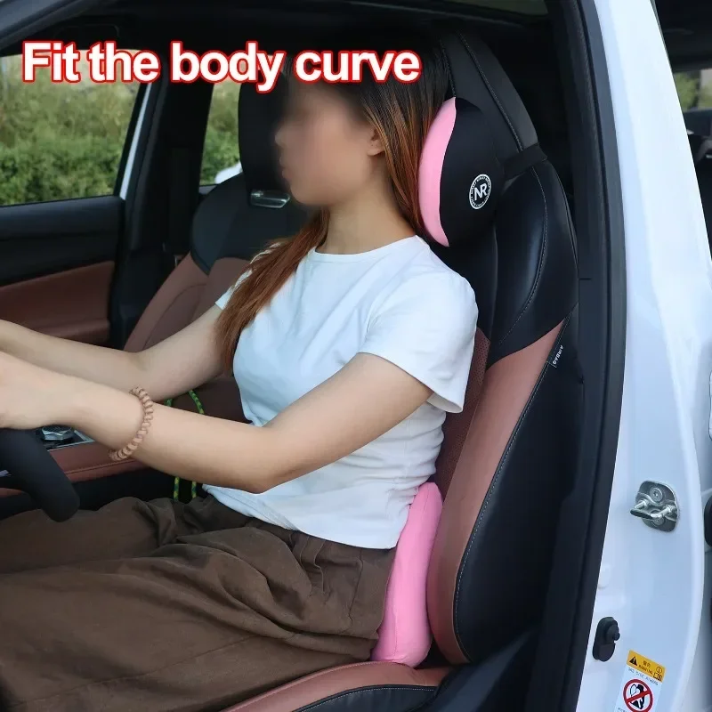 Mesh Back Cushion - For Driving Comfort Car Back Neck