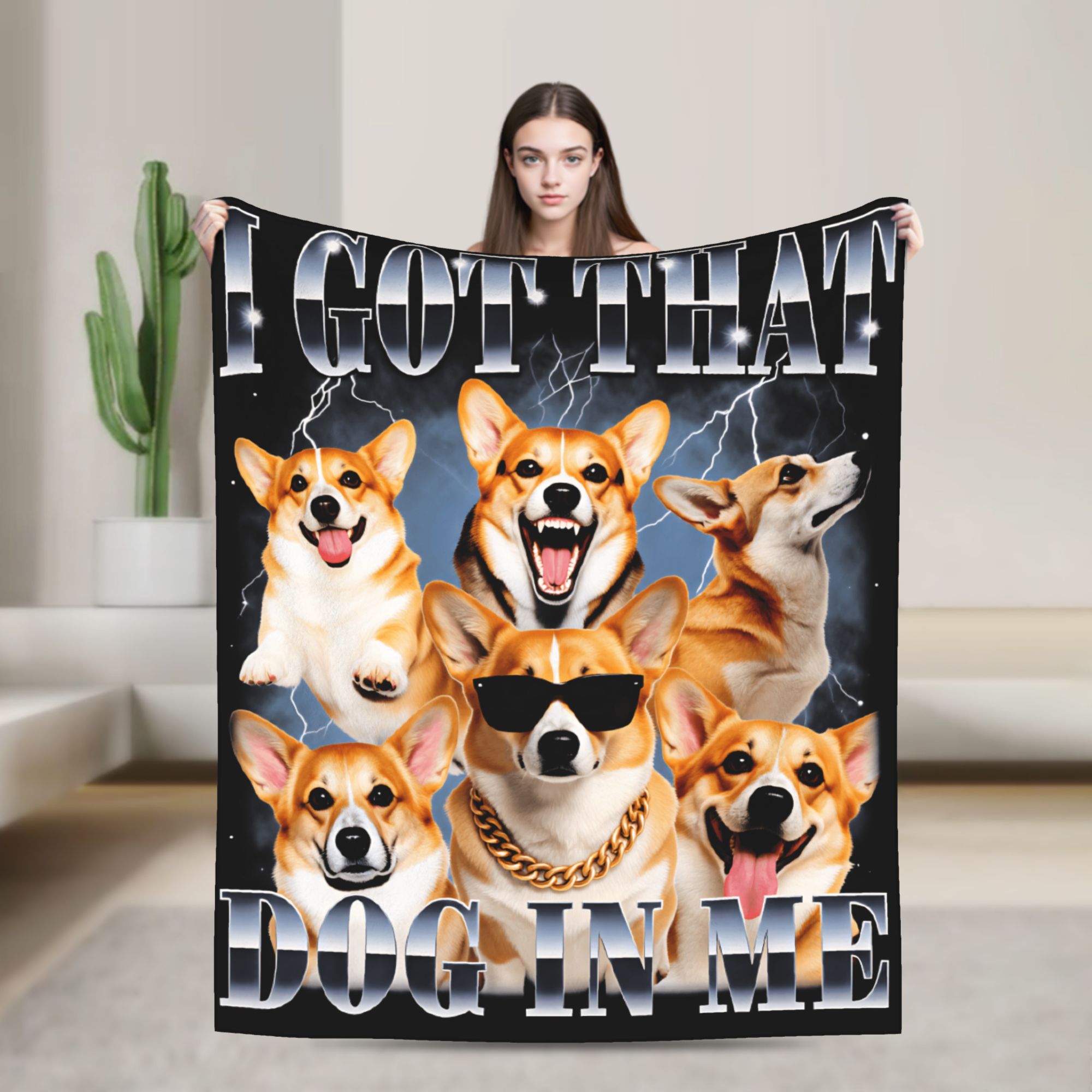 I Got That Dog In Me Corgi 90S - Home Office Trend review and price