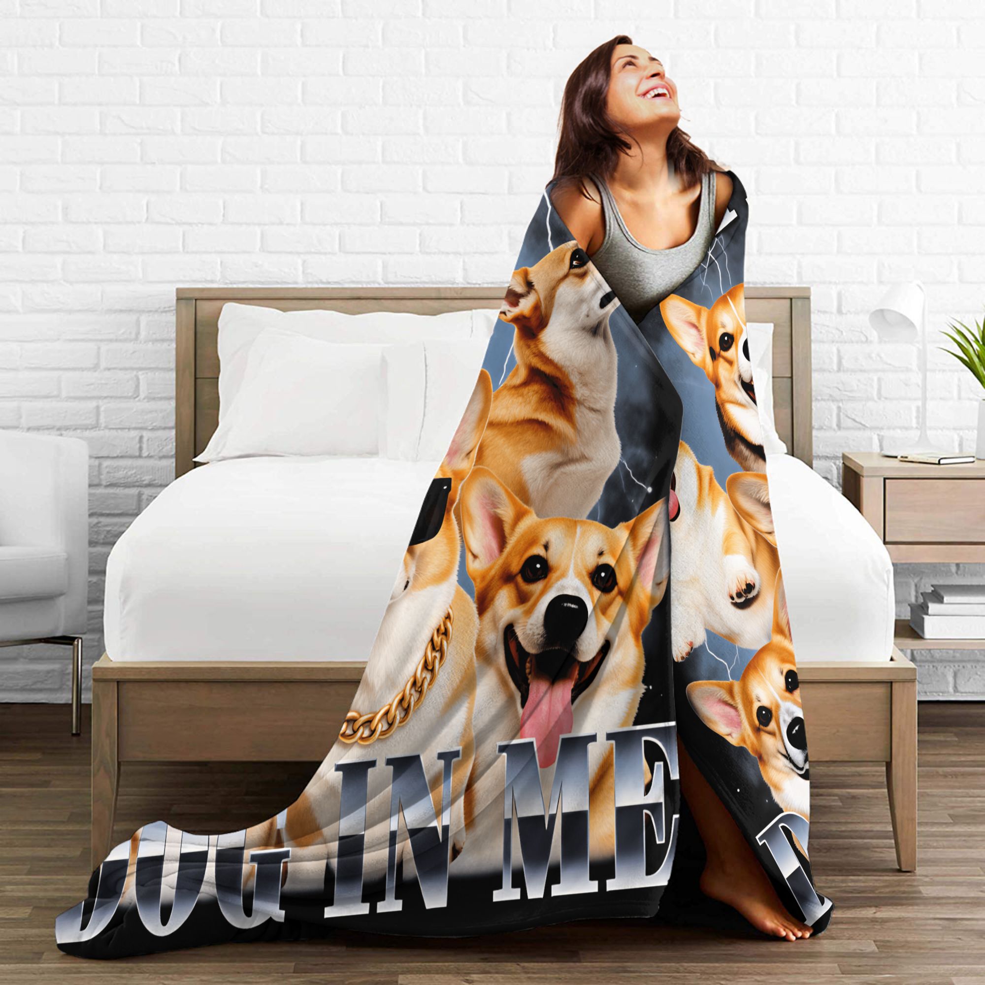 I Got That Dog In Me Corgi 90S - Home Office Trend review and price