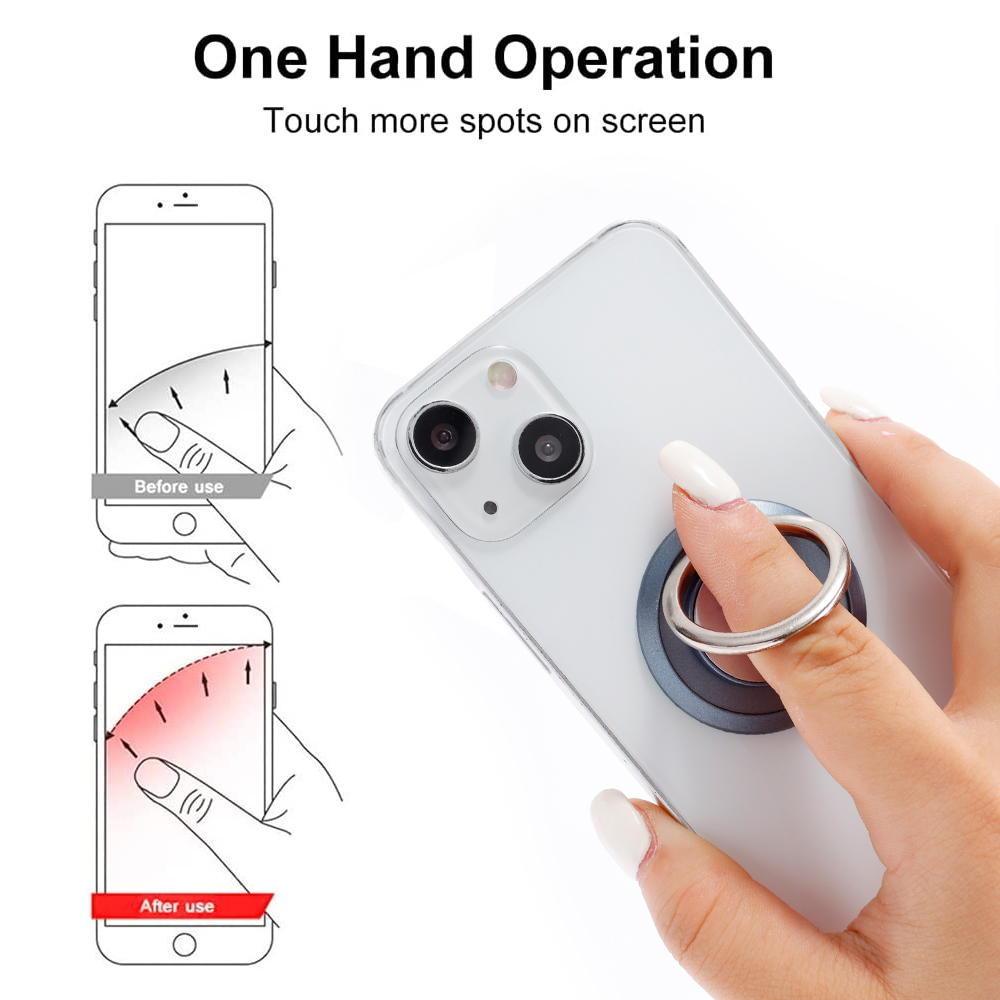 360Rotating Finger Ring Phone  - Mesh Back Cushion review and price