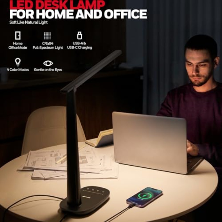 LED Desk Lamp for Home Office, - Home Office Lamp review and price