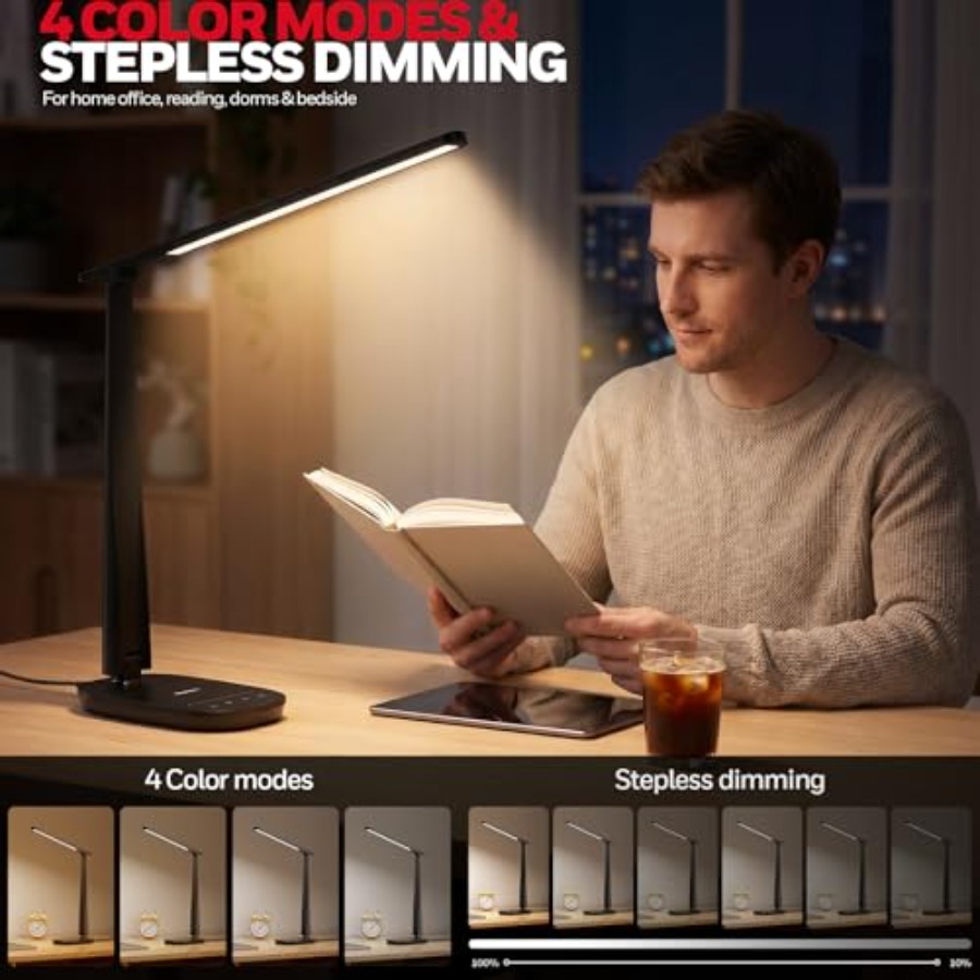 LED Desk Lamp for Home Office, - Home Office Lamp review and price