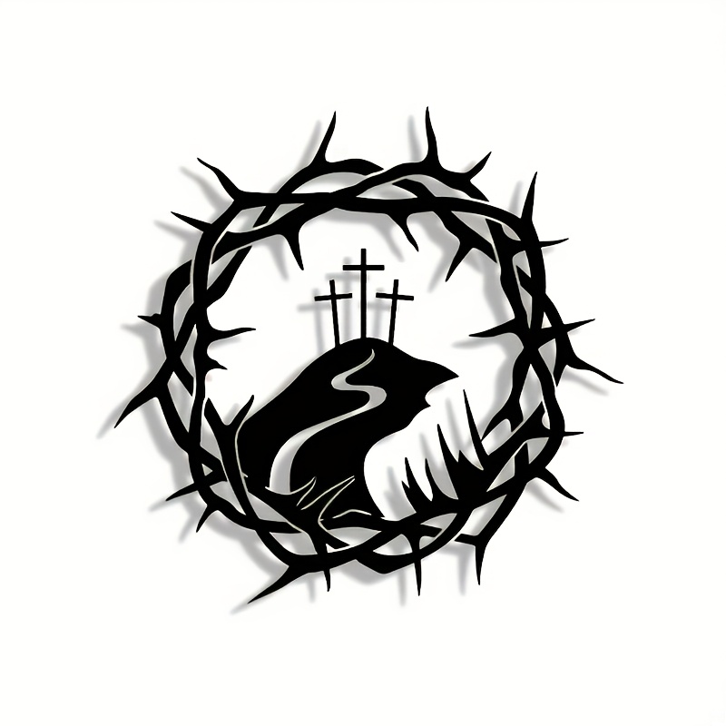 CIFBUY Iron Wall Art Vine Circ - Home Office In Living Room review and price