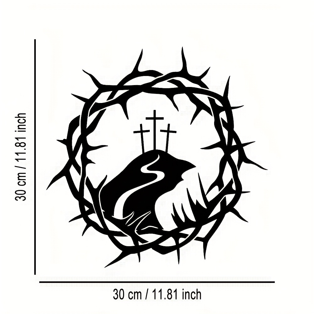 CIFBUY Iron Wall Art Vine Circ - Home Office In Living Room review and price