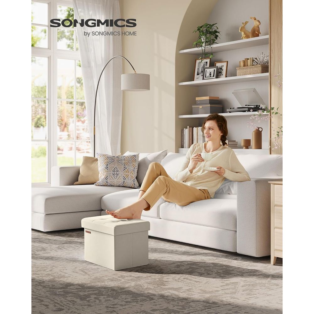Compact Storage Ottoman, Footr - Home Office In Living Room review and price