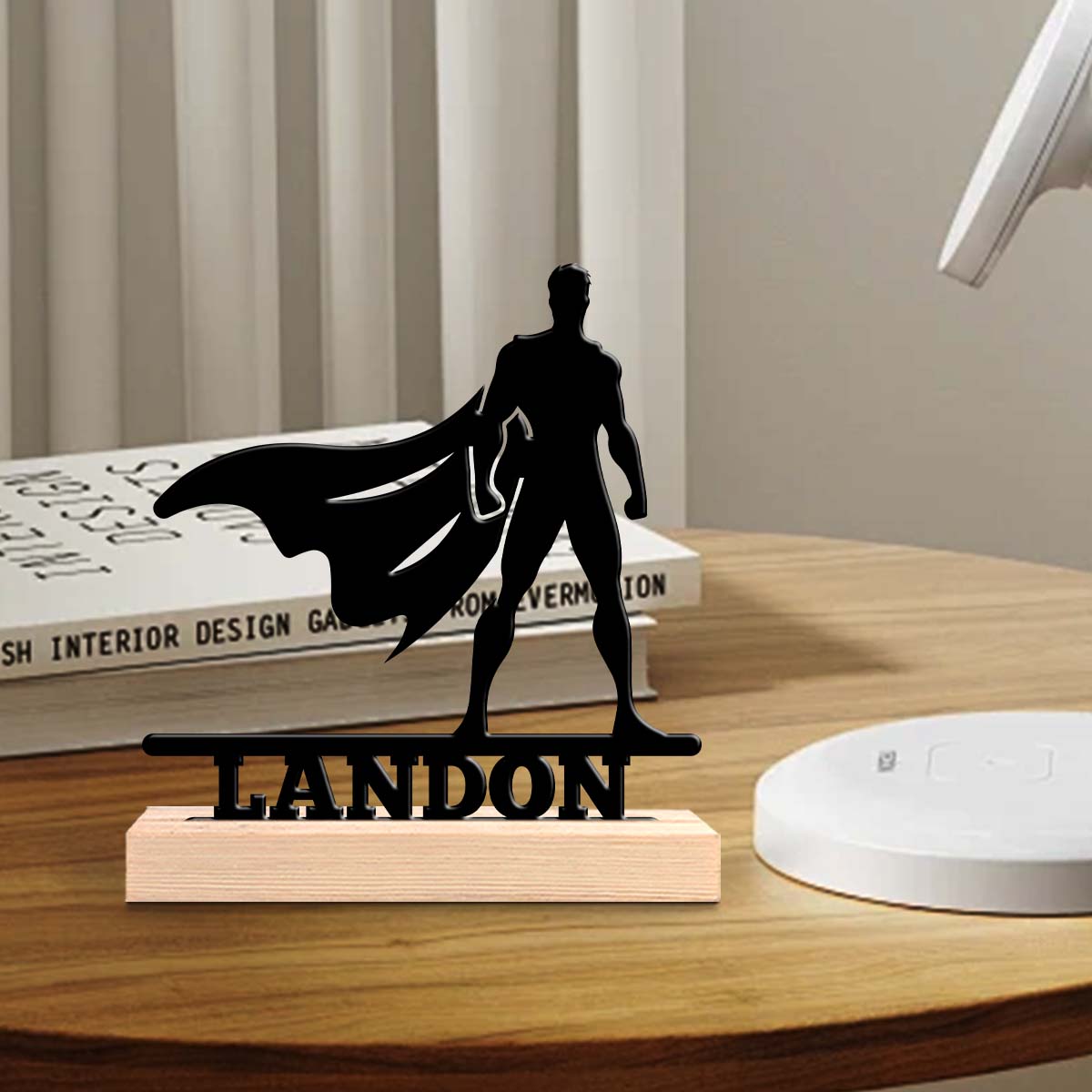 1pc Personalized Iron Desktop  - Home Office Equipment review and price