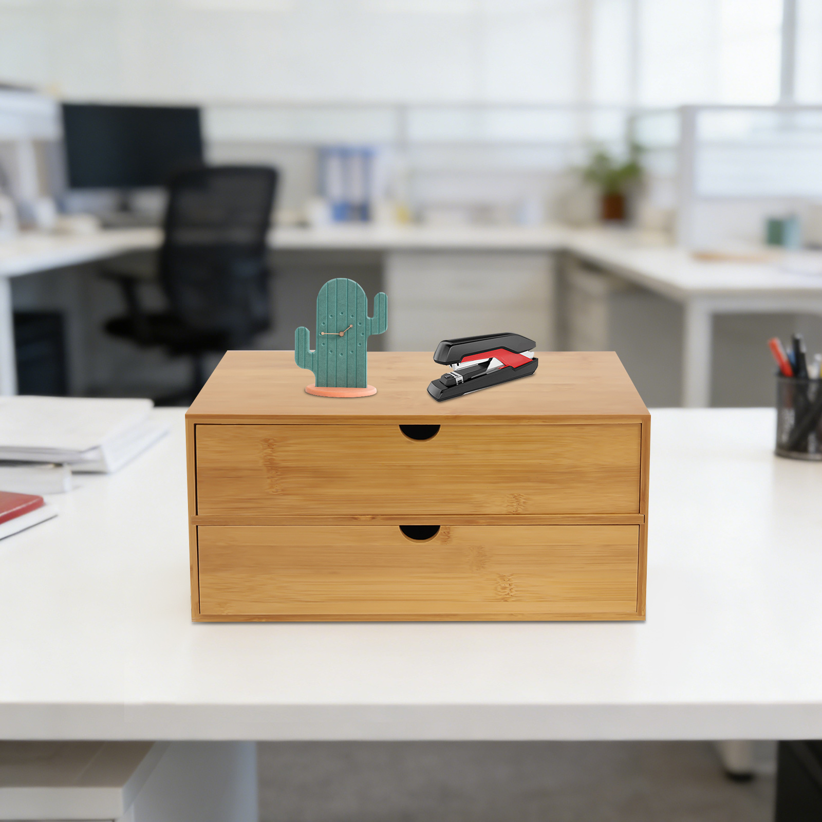 Desk Organizer, 2-Drawer Offic - Home Office Equipment review and price