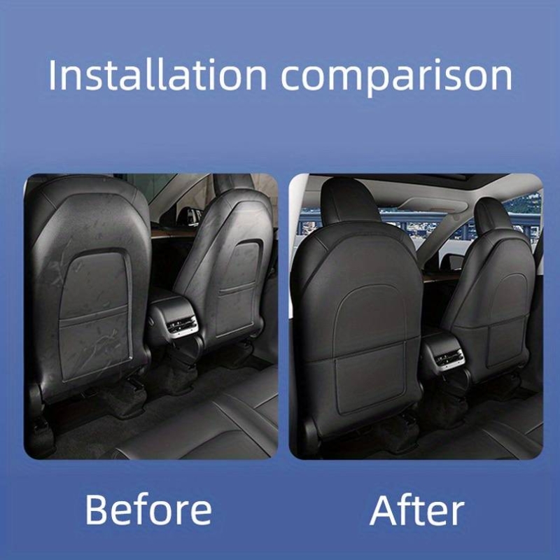 Car Seat Anti Kick Pad For Tes - Mesh Back Cushion review and price