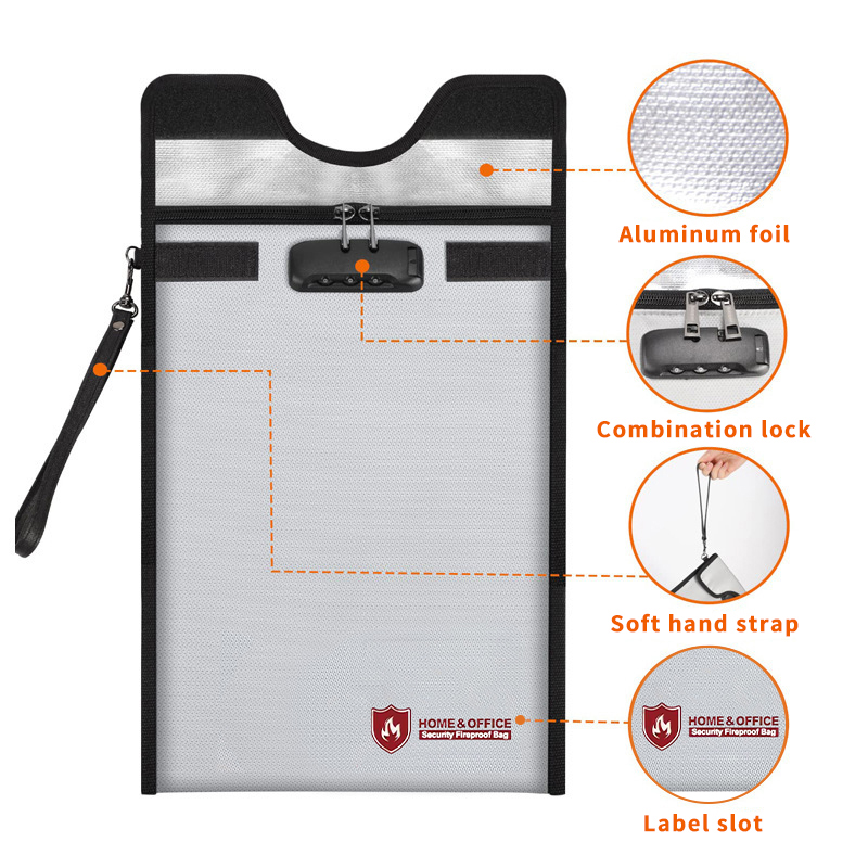 A4 Fireproof File Bag Waterpro - Home Office Passport review and price