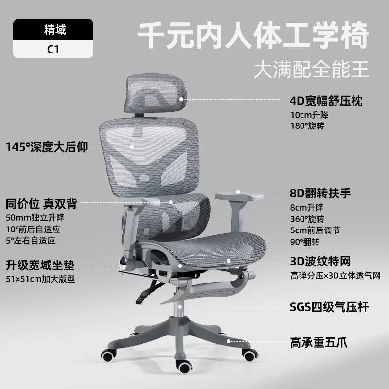 Ergonomic Office Chair with Lu - Home Office Chair review and price
