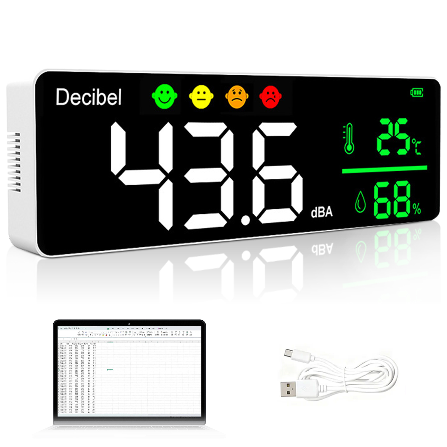 Wall Mounted Digital Decibel M - Home Office Form review and price