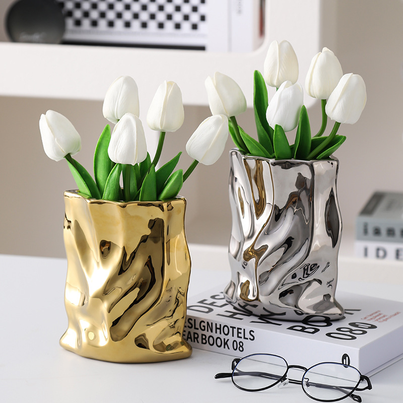 Nordic Ceramic Irregular Vase  - Home Office Form review and price