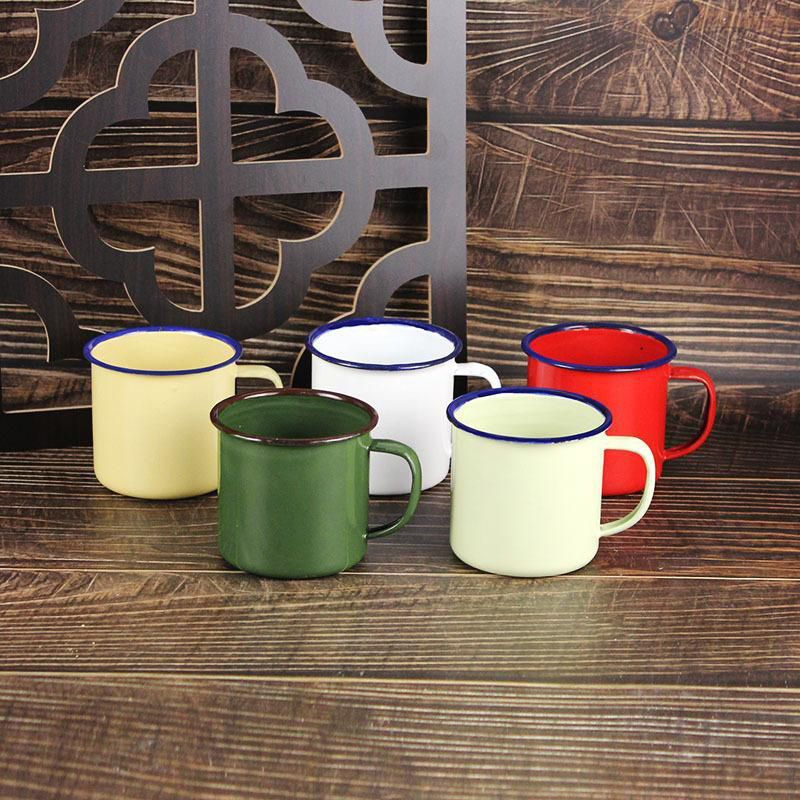 【M】Enamel Drinking Mugs Multip - Home Office Form review and price