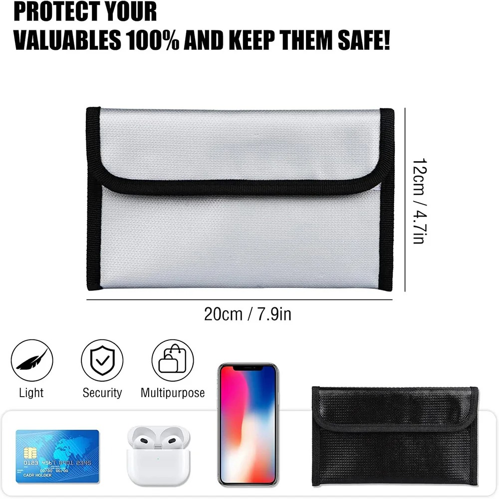 20x12cm Fireproof Waterproof S - Home Office Passport review and price