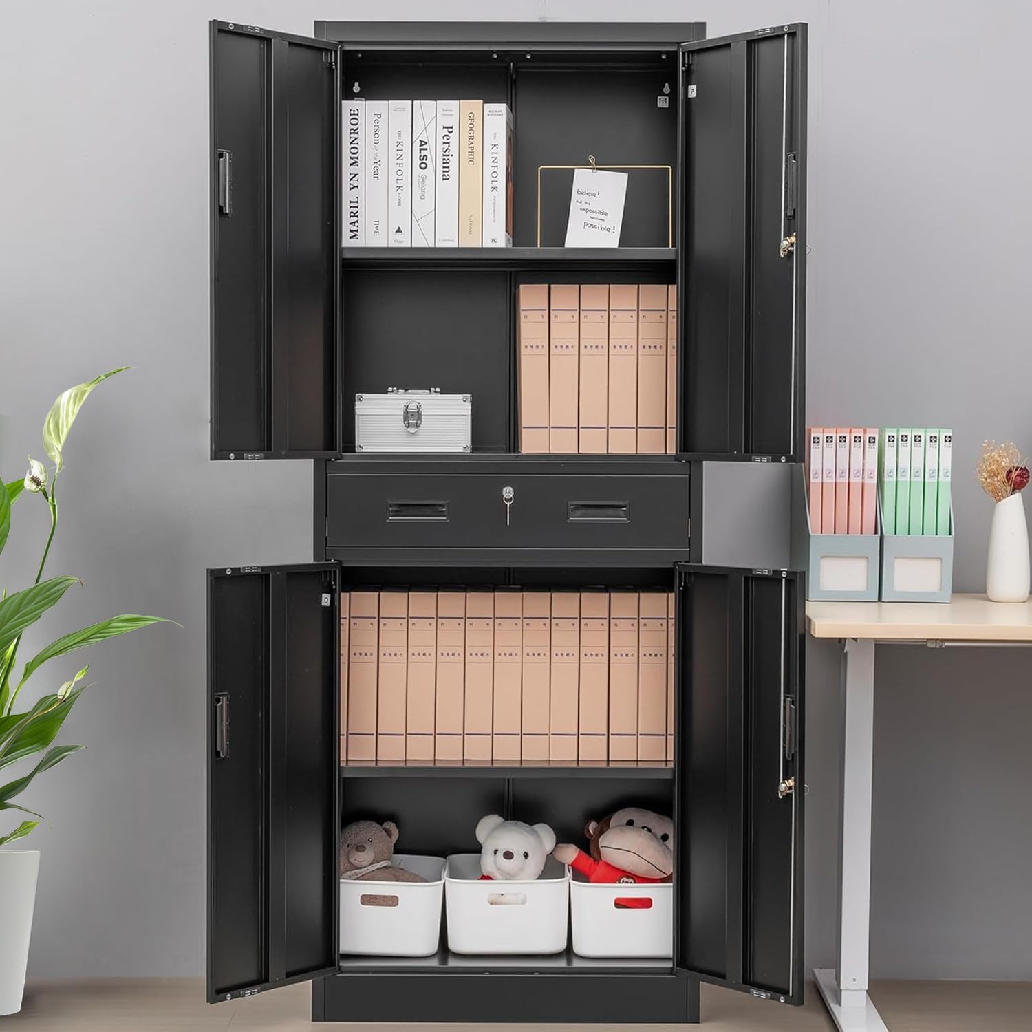 Tall Metal Storage Cabinet Wit - File Cabinet Drawer review and price