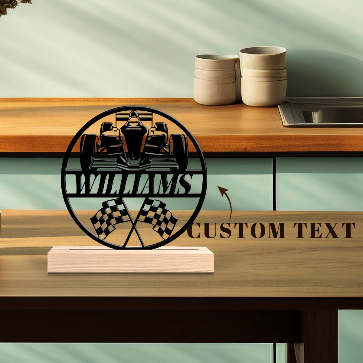 1pc Customized Metal Handicraf - Home Office Equipment review and price