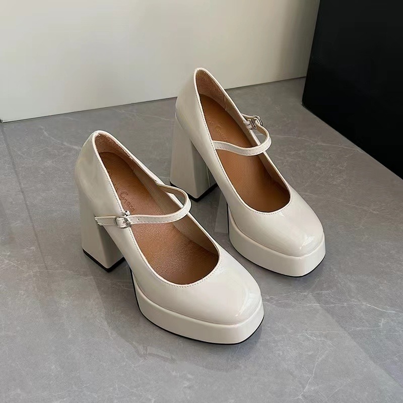 Women's Thick Heel Single Shoe - Home Office Head review and price