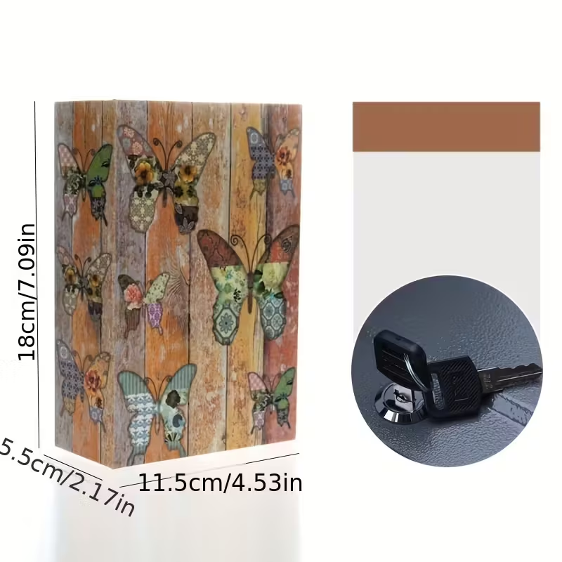 1 Piece, Book Safe with Key Lo - Home Office Passport review and price