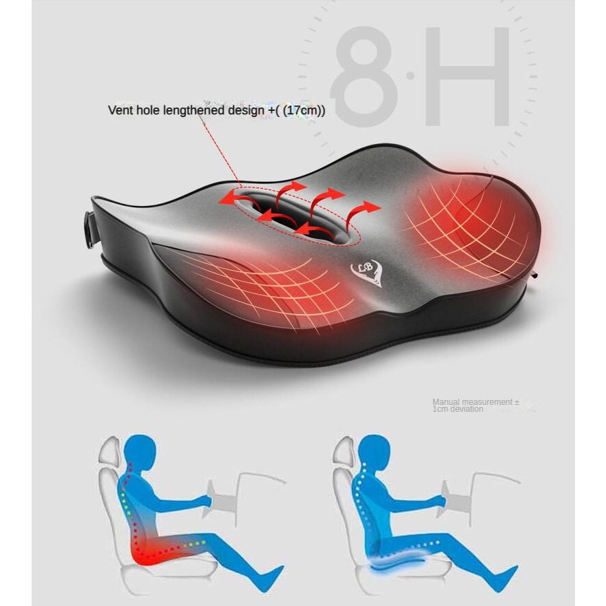 Memory Foam Office Chair Cushi - Mesh Back Cushion review and price