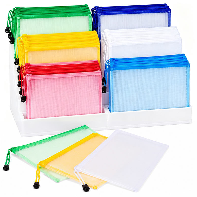 5/20PCS A4/A5 Mesh Zipper Pouc - File Cabinet Drawer review and price