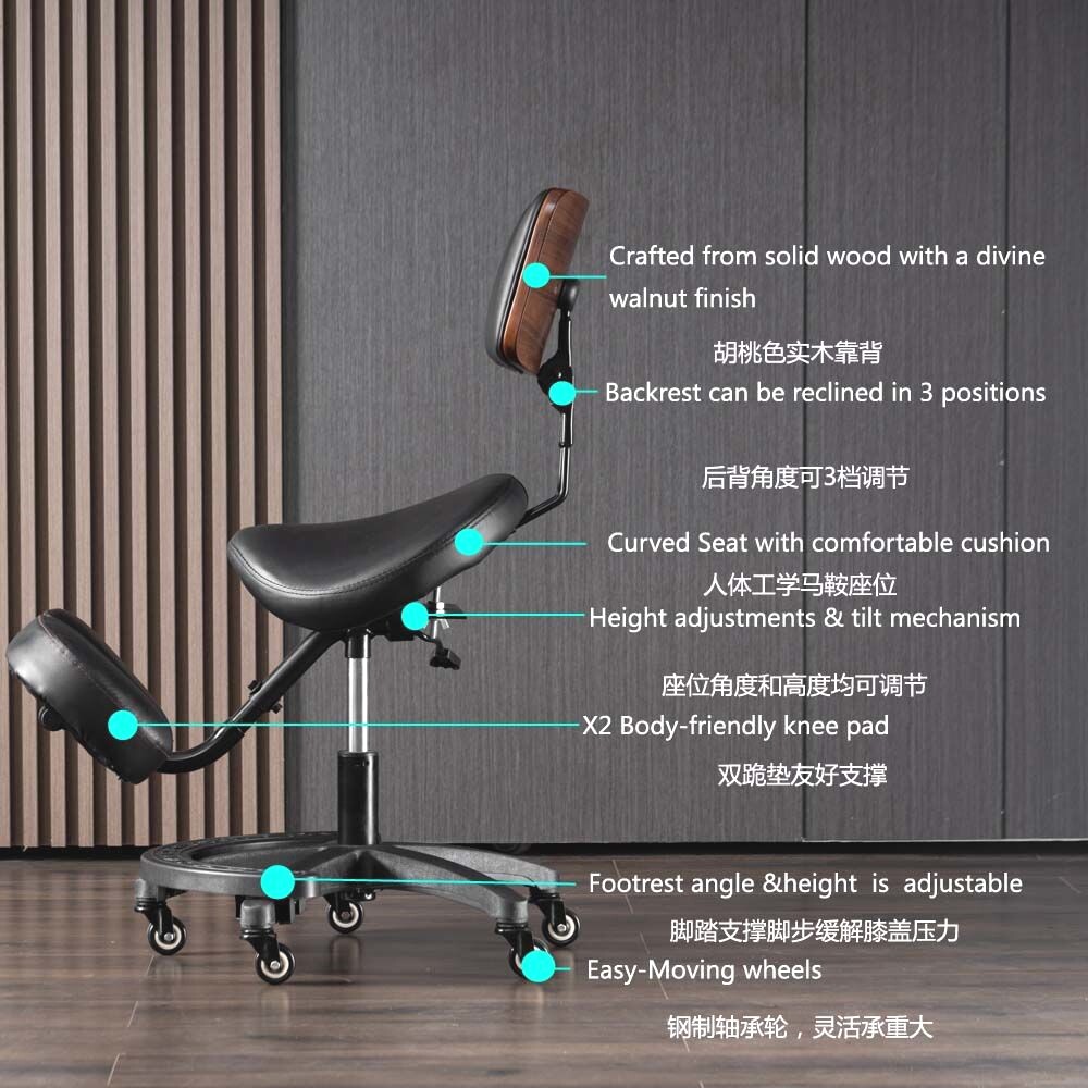 Adjustable Ergonomic Kneeling  - Home Office Chair review and price