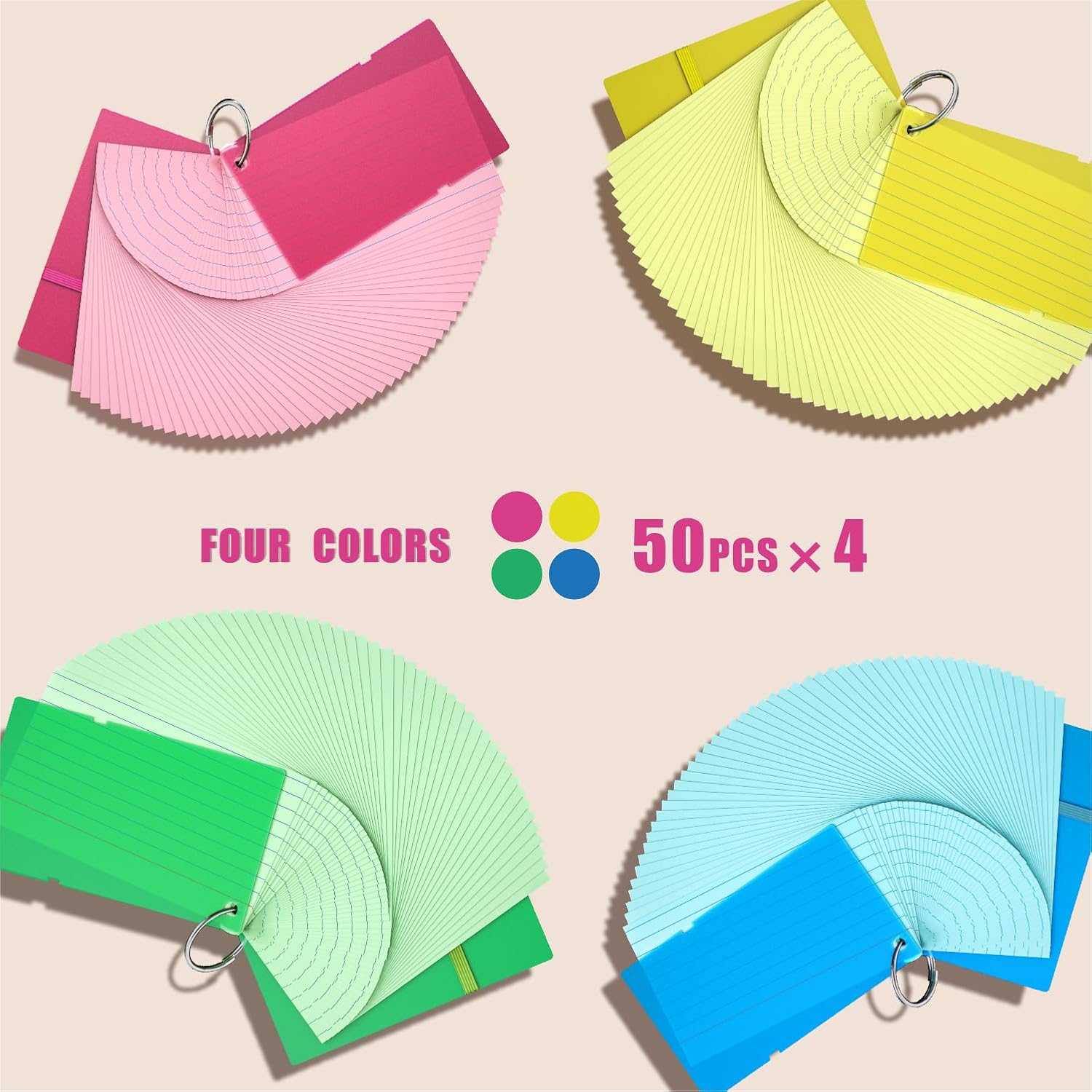 New 200 PCS Colored Index Card - Home Office New Rules review and price