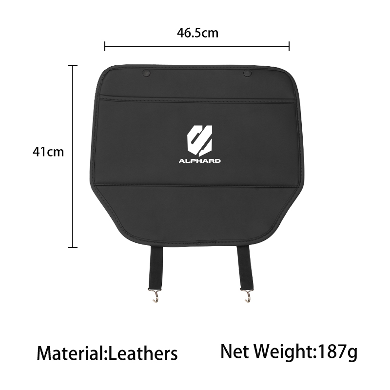 Car Seat Anti-Kick Pad Leather - Mesh Back Cushion review and price