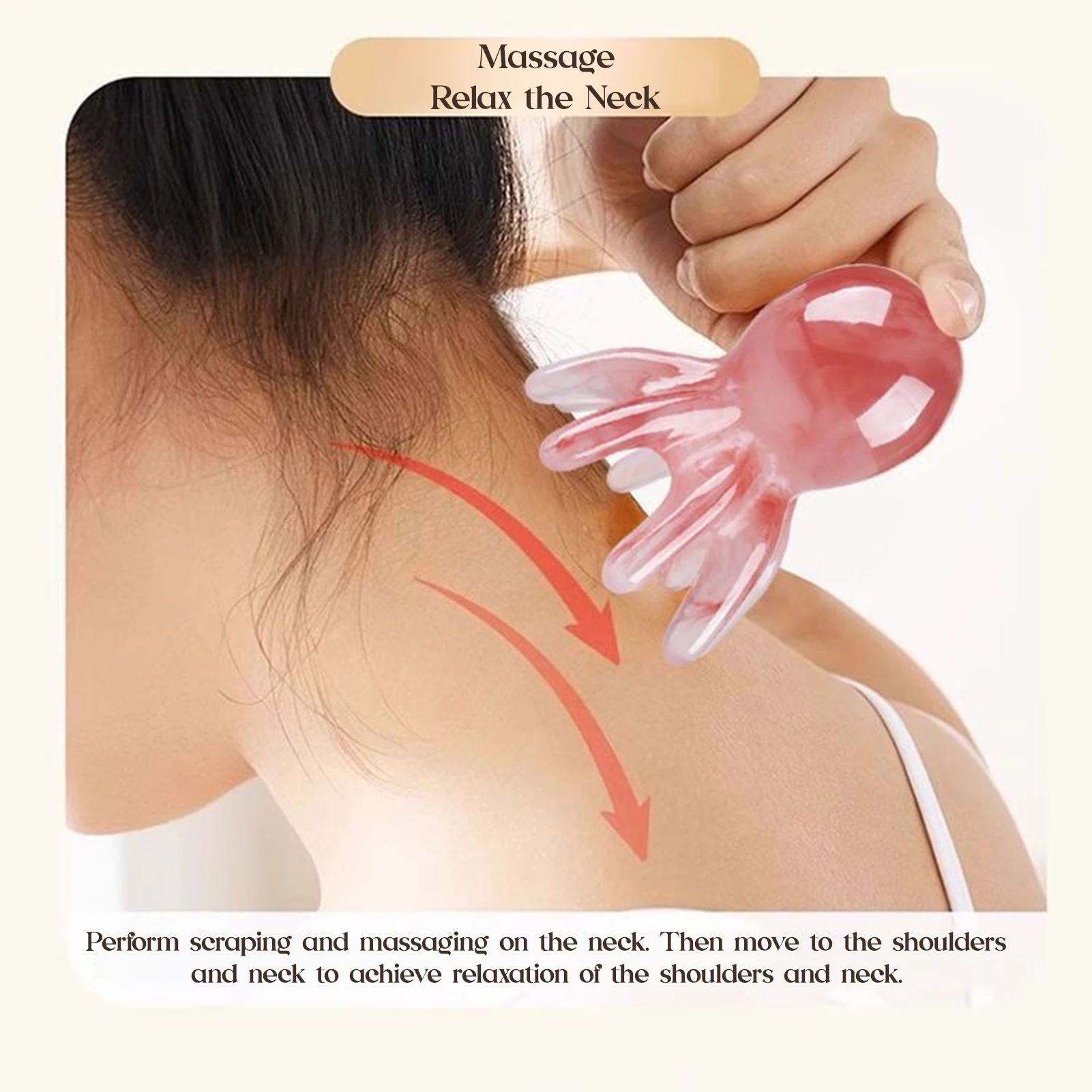 Octopus Shape Scalp Massage Co - Home Office Head review and price